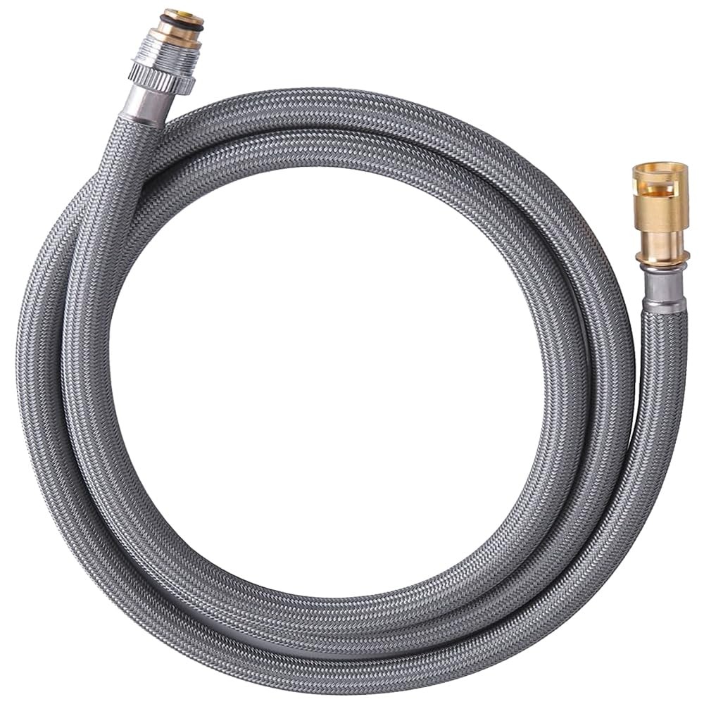 Kitchen Faucet Hose with Delta RP44647 RP32527, 59in Pull Down Sink Hose with...