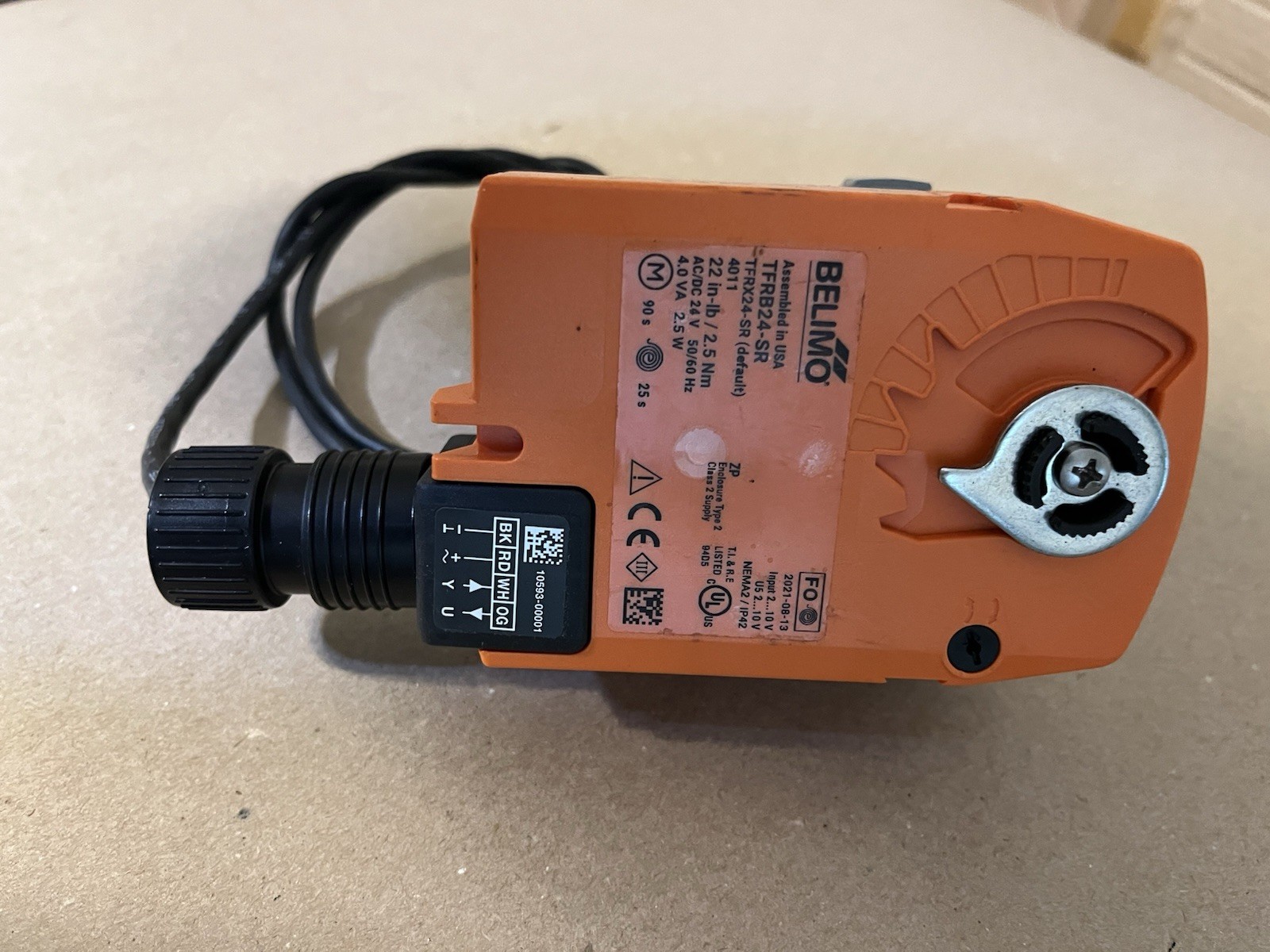 TFRB24-SR BELIMO, CHARACTERIZED 1/2 CONTROL VALVE COMBO