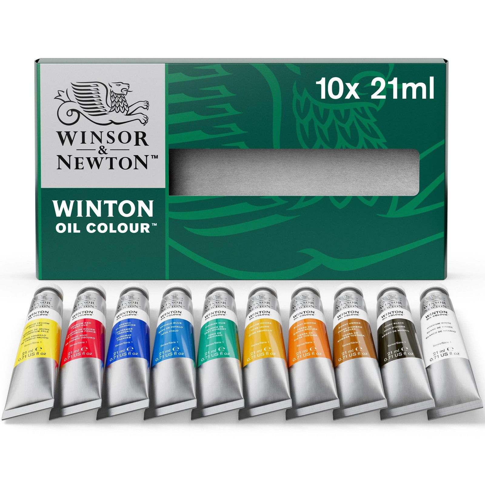 Winsor & Newton Winton Oil Color Paint, 7.1 Fl Oz (Pack of 1), Multicolor