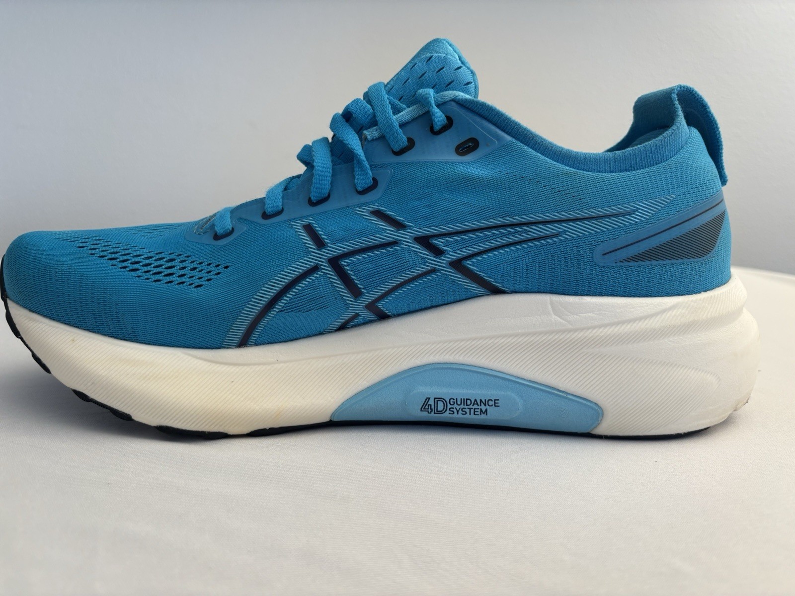 ASICS Gel-Kayano 31 Men's Running Shoes Blue White Mesh Breathable Lace Up