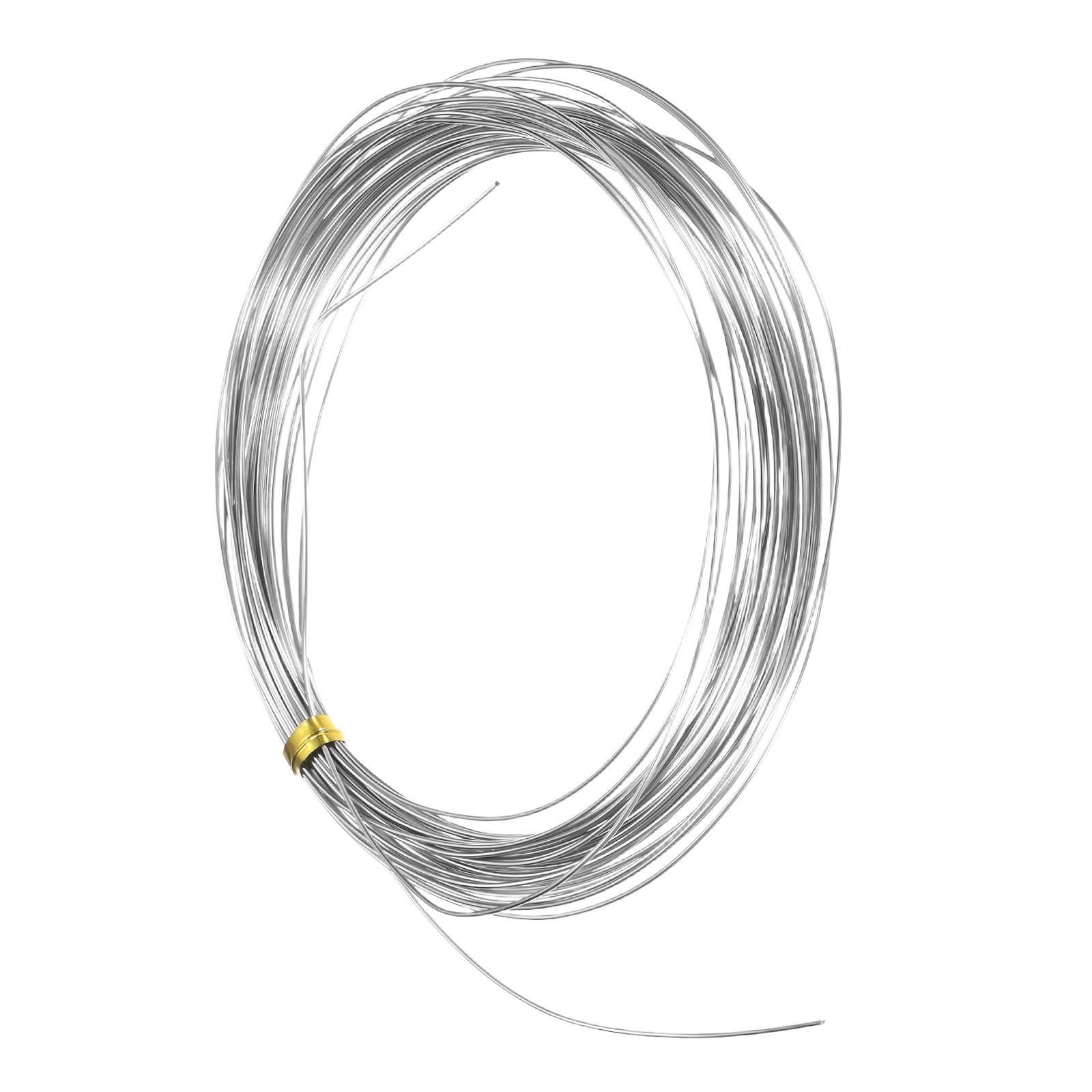 21 Gauge Craft Wire for Jewelry Making, 0.7mm Stainless Steel 32.8 ft Wire