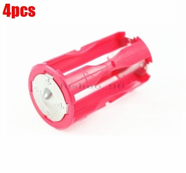 4pcs parallel adapter holder case box convertor 4 AAA/LR03 to C size *mp