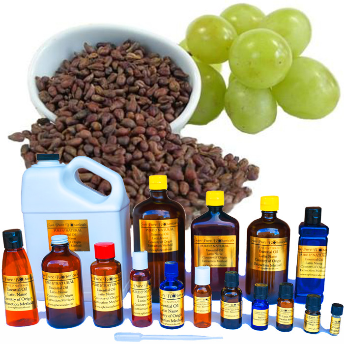 PREMIUM Grapeseed Oil Sizes 16- 128oz BENEFITS Natural HEALTHY Skin Hair Massage