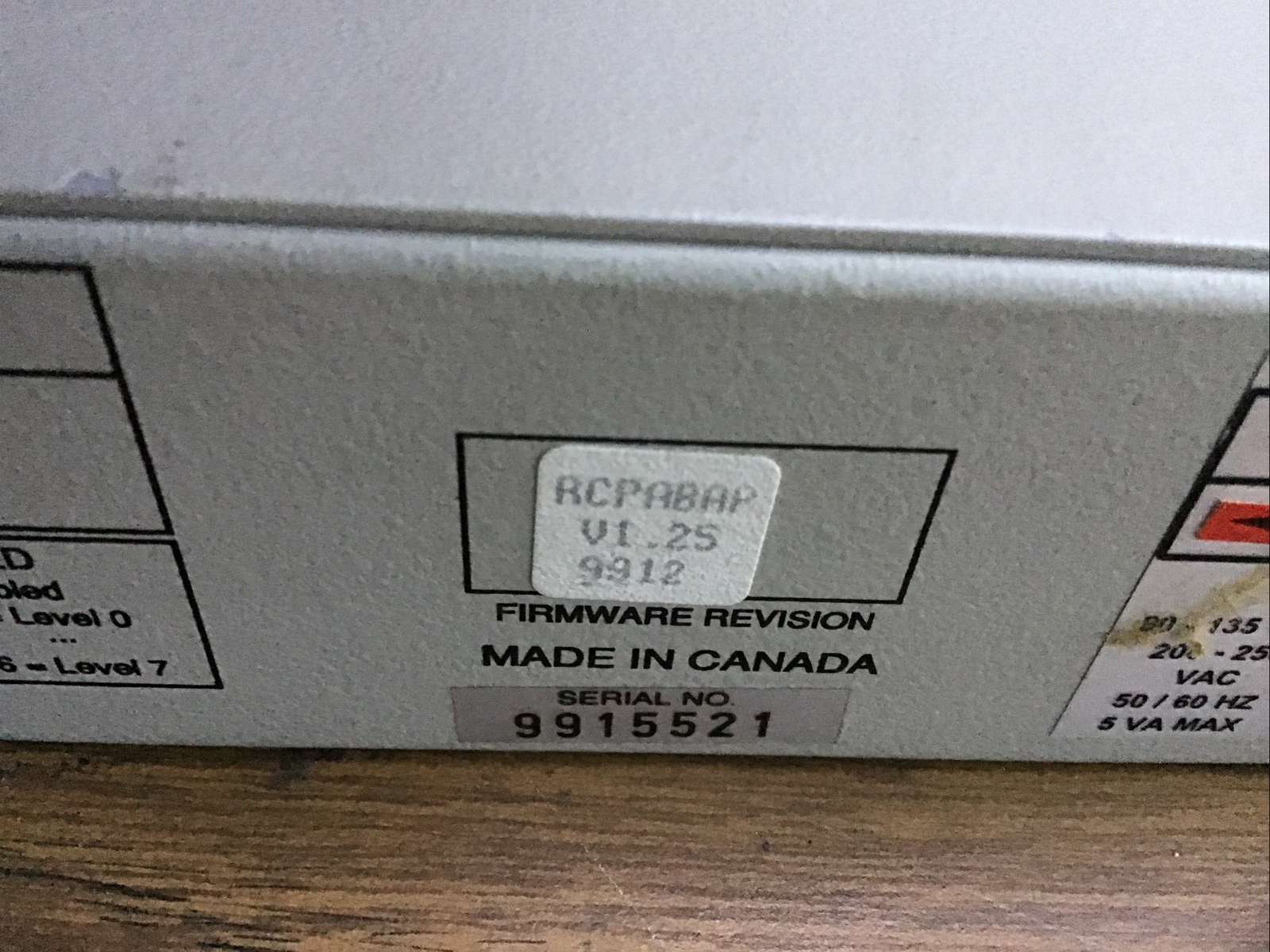 Leitch ABA XY Alphanumeric BreakAway