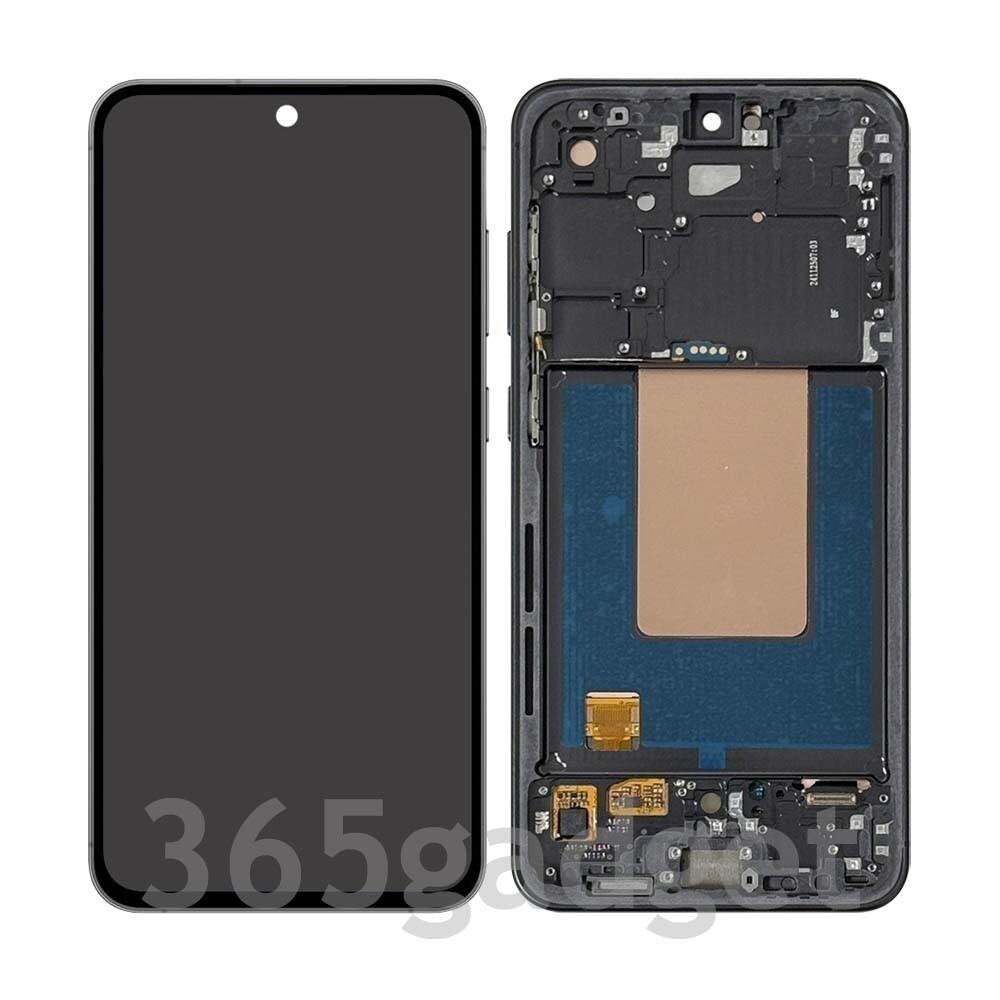 For Samsung Galaxy S24 FE SM-S721 OLED Display LCD Touch Screen Digitizer Frame