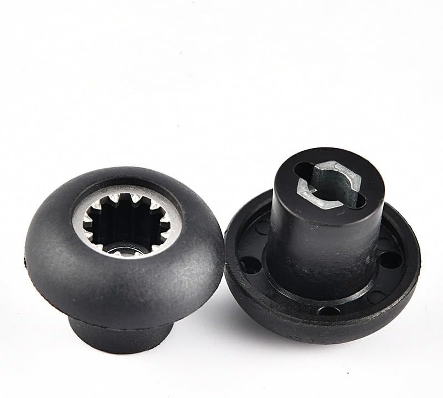 Blender Drive Socket Replacement Motor Gear 12 Tooth Mushroom Head 2 Pack