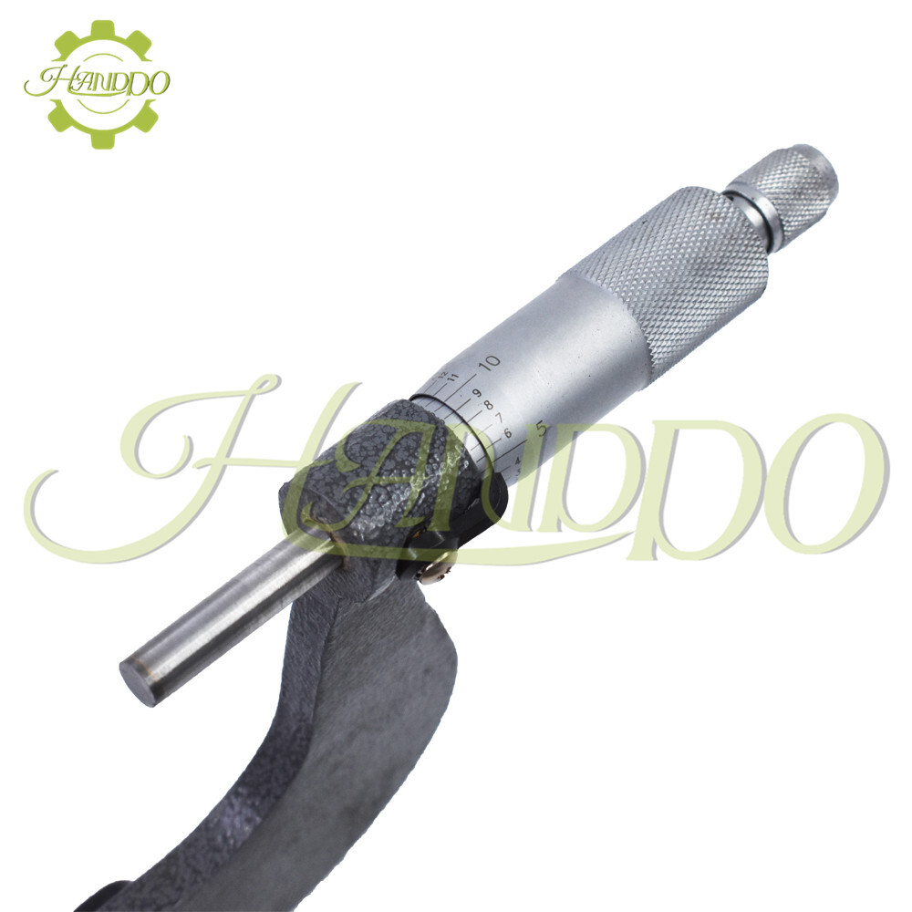 Outside Micrometer 4-5"/0.0001" Carbide Tipped Precision Micrometer