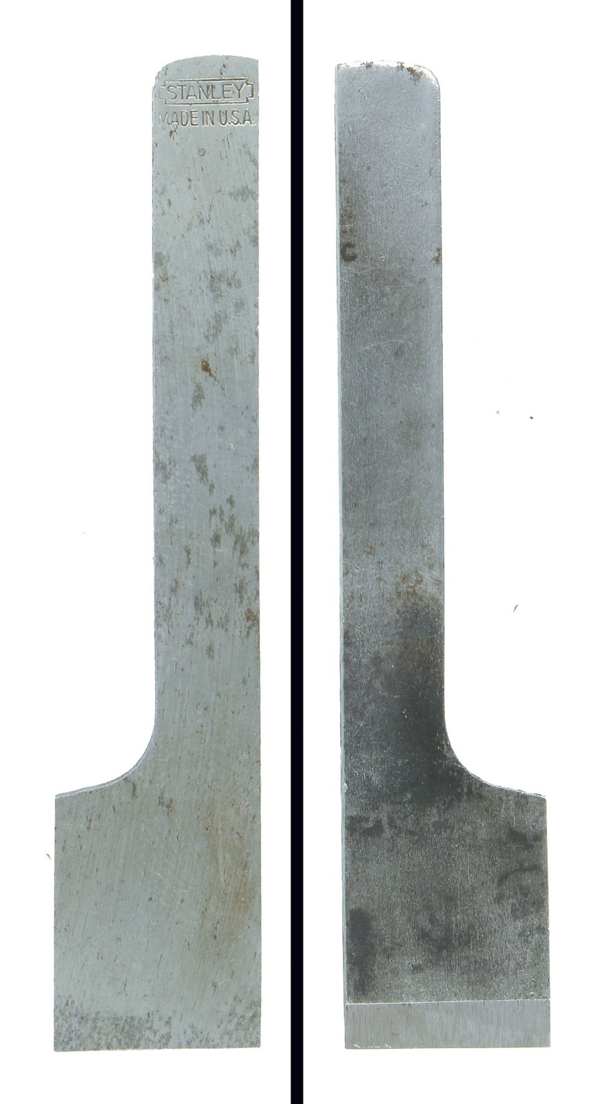 Orig. 13/16" Notched Rectangle Iron for Stanley No. 378 Plane - mjdtoolparts