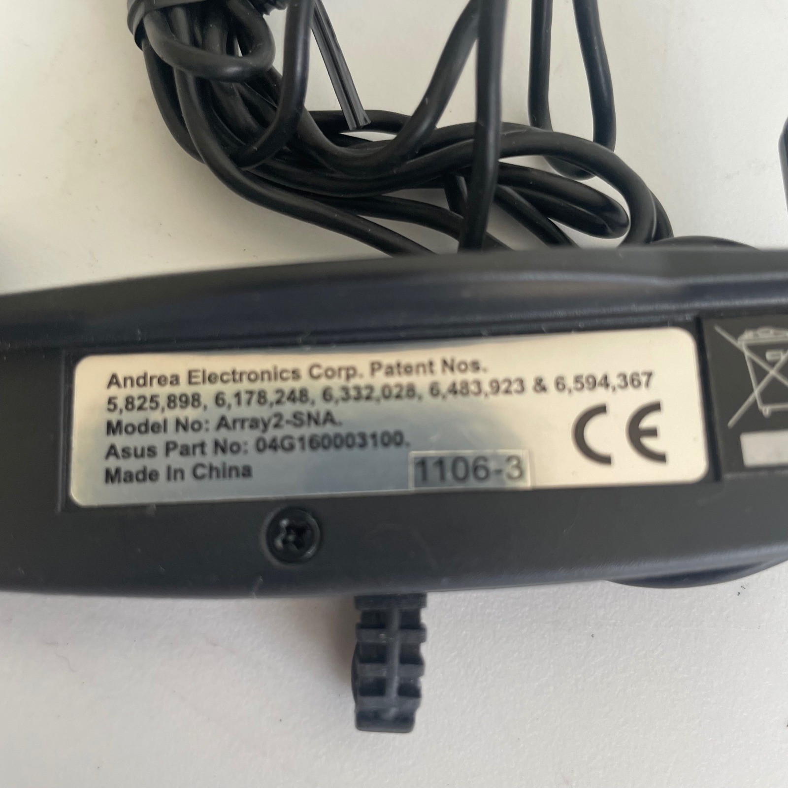 Andrea Electronics Sound MAX Superbeam stereo Array2-SNA microphone for Skype