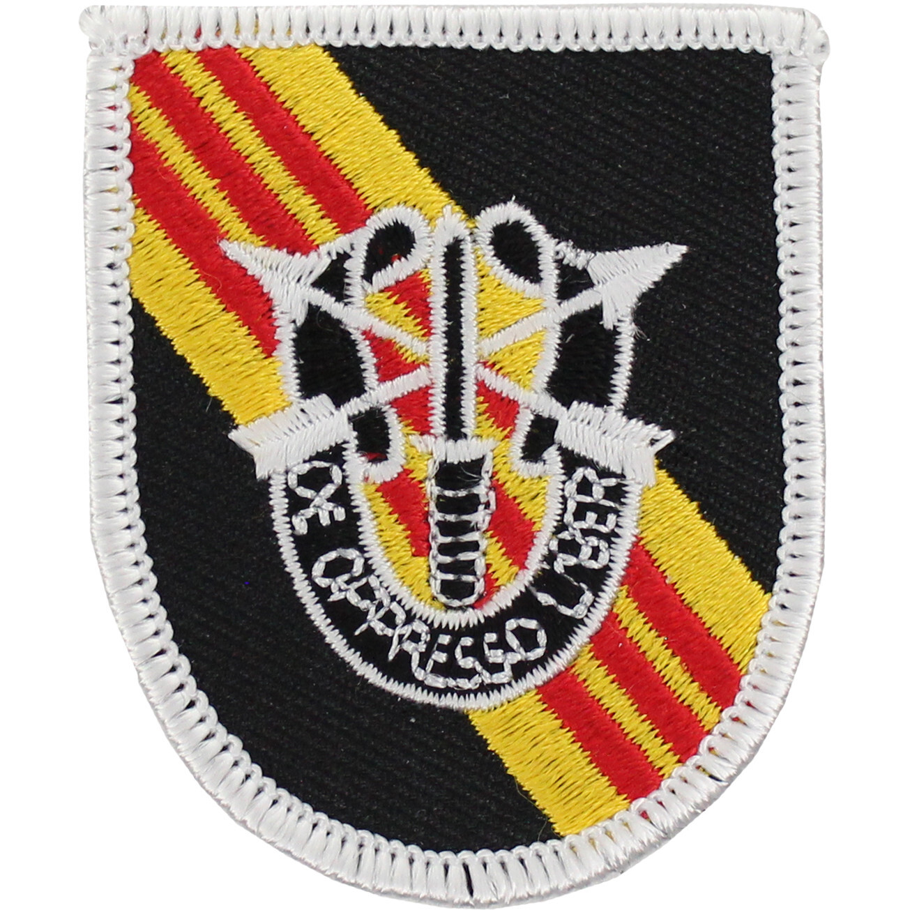 5th Special Forces Group Vietnam Flash with Crest Patch P585