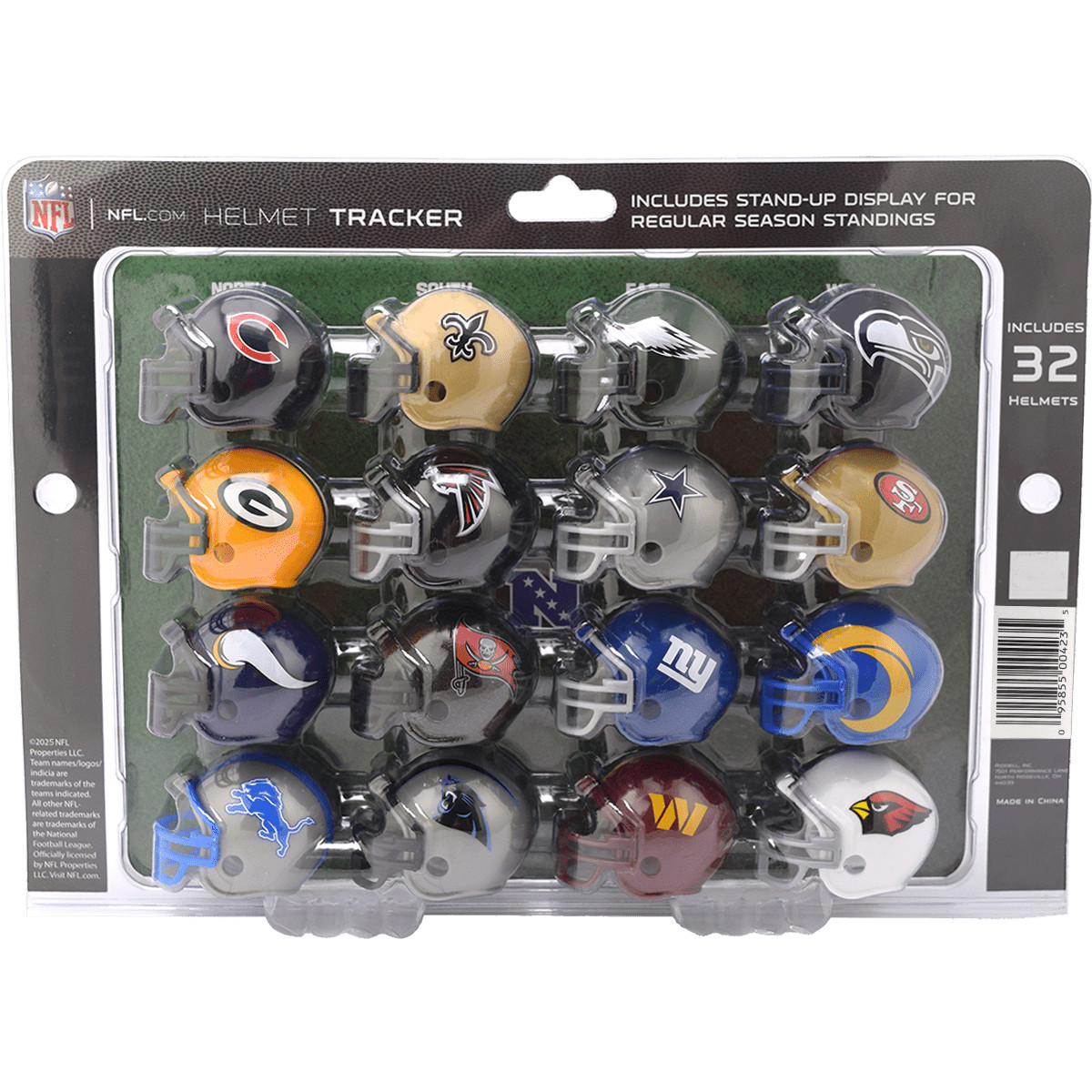 Riddell 32 Piece NFL Helmet Tracker Set 2025
