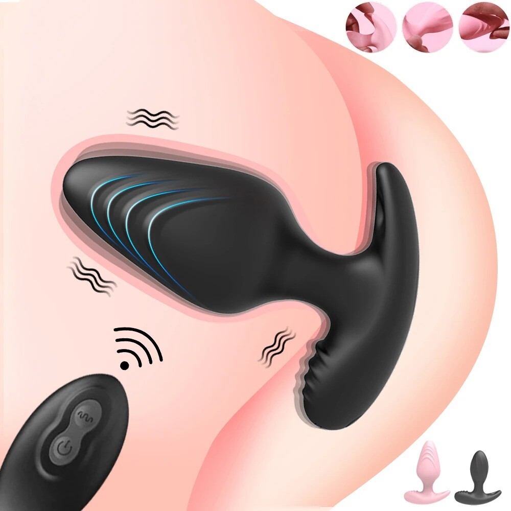 Mini Powerful Prostate Massager Dual Motor Male Waterproof Vibrators Men Toys