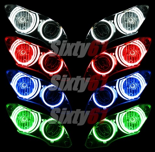 Yamaha R6 2003-2005 / R6S 2006-2009 CCFL Demon Halo Angel Eyes lights rings