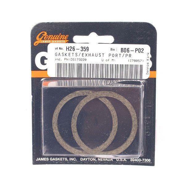 James Gasket Exhaust Port Gaskets 17048-98 fits Harley 84-20 Big Twin