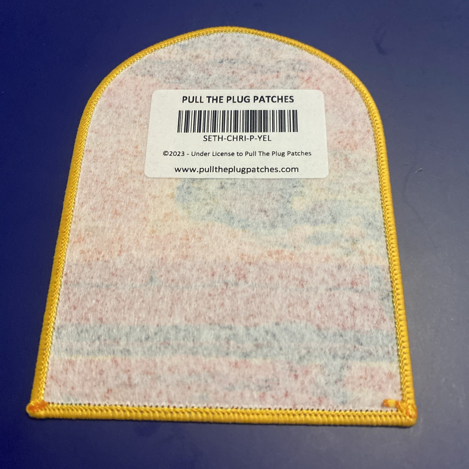 2023 SETH La Morsure Du Christ Woven Sew On Patch