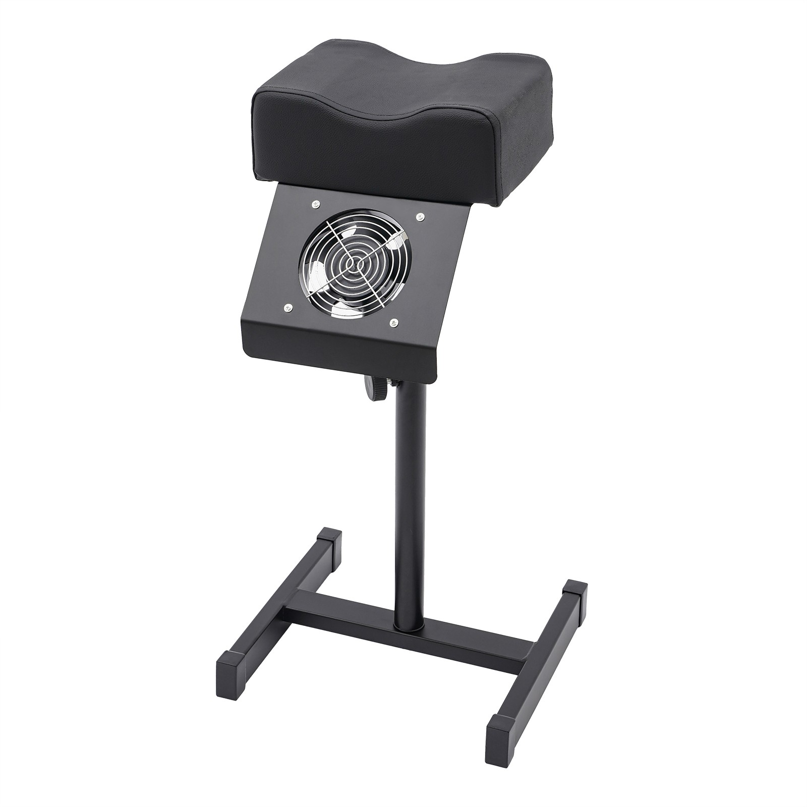 Pedicure Stool Chair Beauty Salon Lift Stool Footrest Nail Bench W/Cleaning Fan