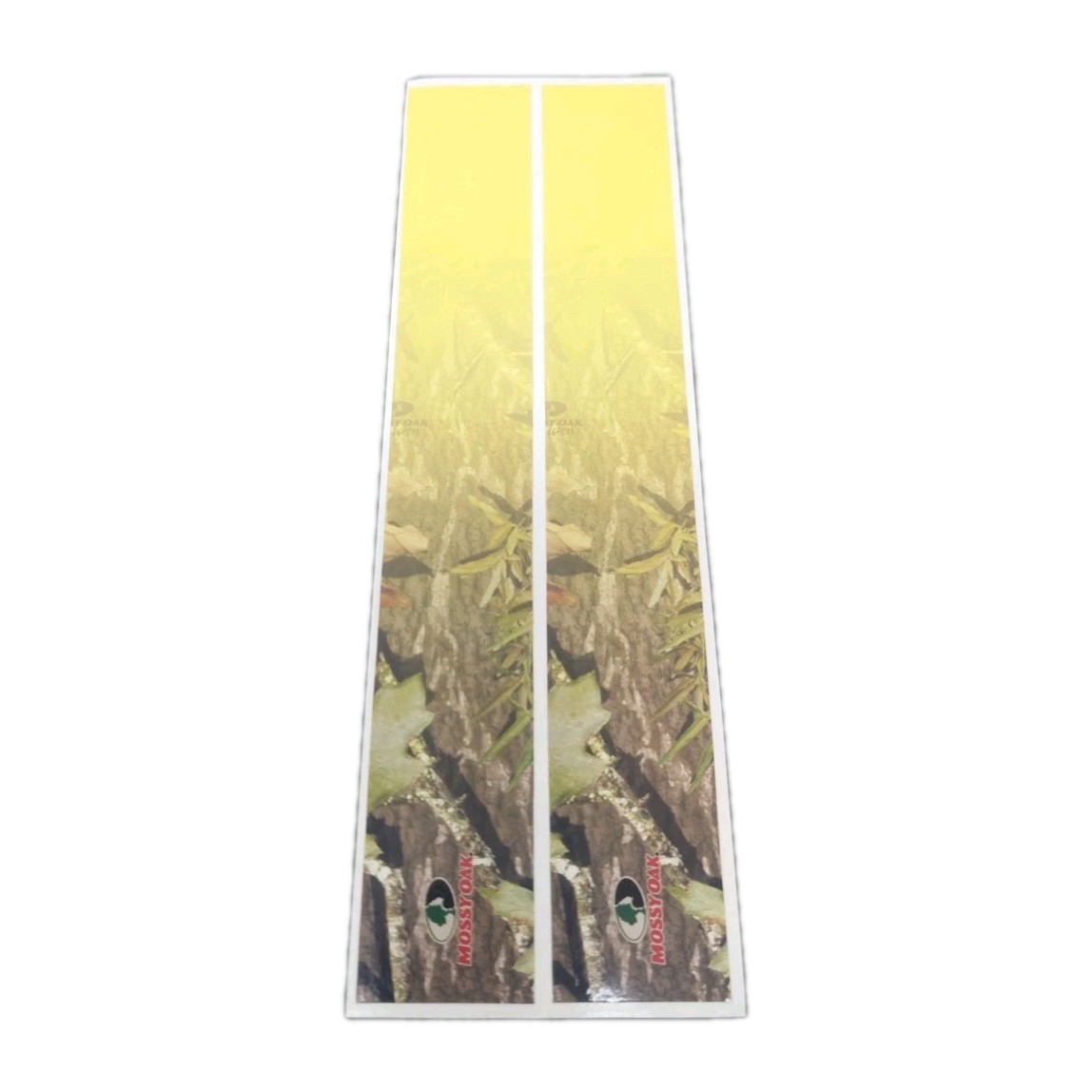 12 Pack 7" Arrow Wraps: Mossy Oak Camouflage Fade To Yellow: Vinyl Stickers