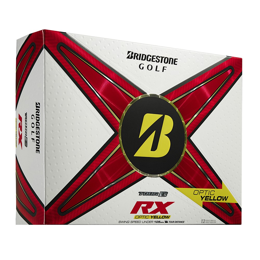 NEW Bridgestone Tour B RX 2024 Yellow Golf Balls - Choose Quantity!