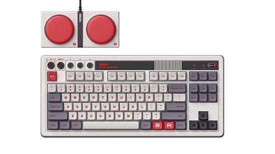 8BitDo Retro Mechanical Keyboard N Edition Bluetooth/2.4G/USB-C Windows Android