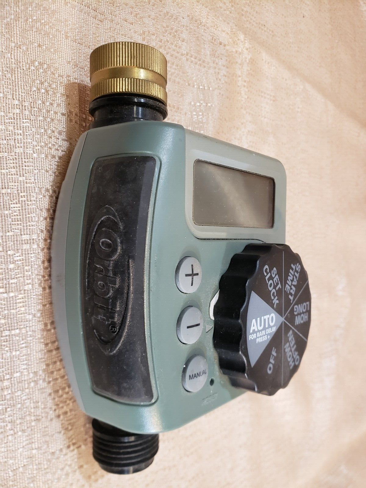 Used ORBIT 1-Port 62056 Digital Hose Faucet Timer Programmable with Display