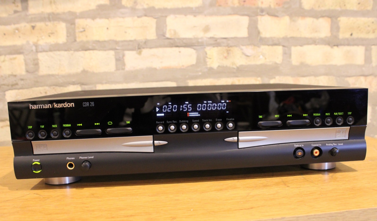 Harmon Kardon CDR 26 CD recorder w/remote SERVICED Fully Functional
