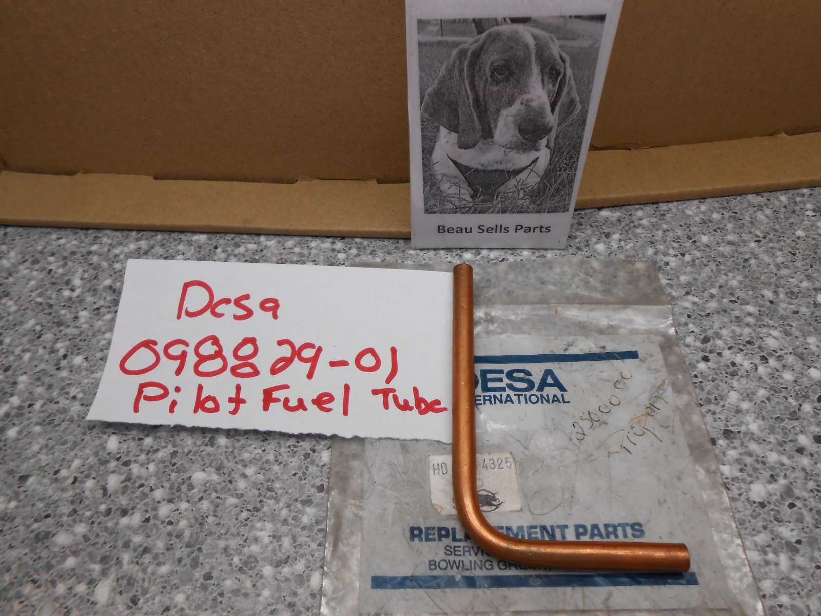 Desa 098829-01 Pilot Fuel Tube