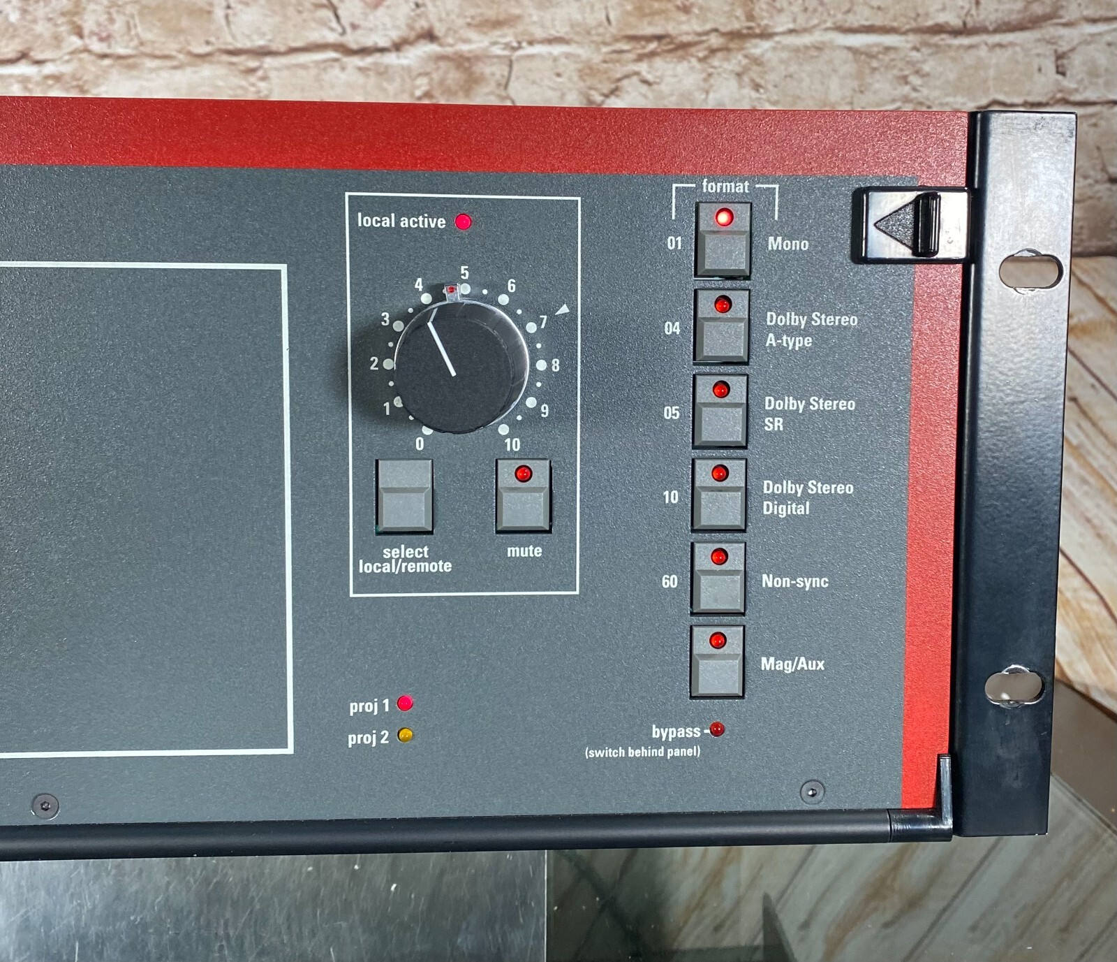 Dolby Model CP65 Cinema Sound Processor ~ Replacement Front Control Panel 447