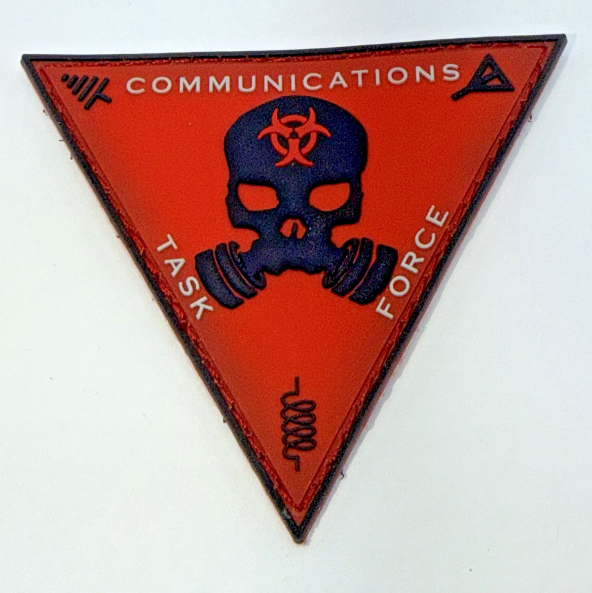 ZERT NATION "ZERT Communications Task Force" PVC Morale Patch Zombie Zero Day