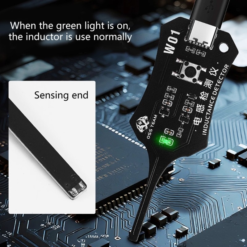 Universal Inductance Tester W01 Inductor Detectors With Compactly Construction