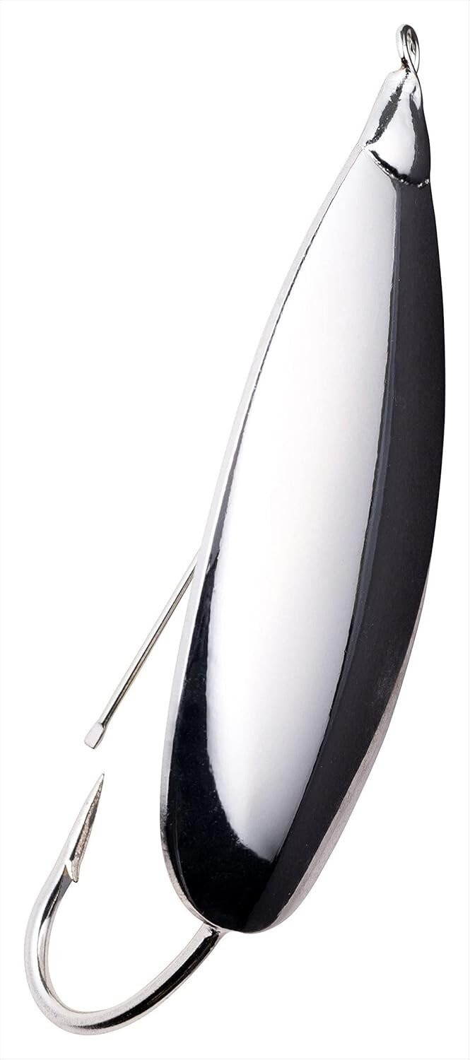 Johnson 1-1/8-Ounce Minnow Silver For Freshwater And Saltwater Fishing - 1057680