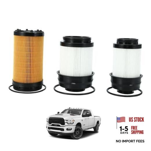 2025 2026 6.7 Cummins Fuel Filter Water Separator Set Compatible with Ram 2500