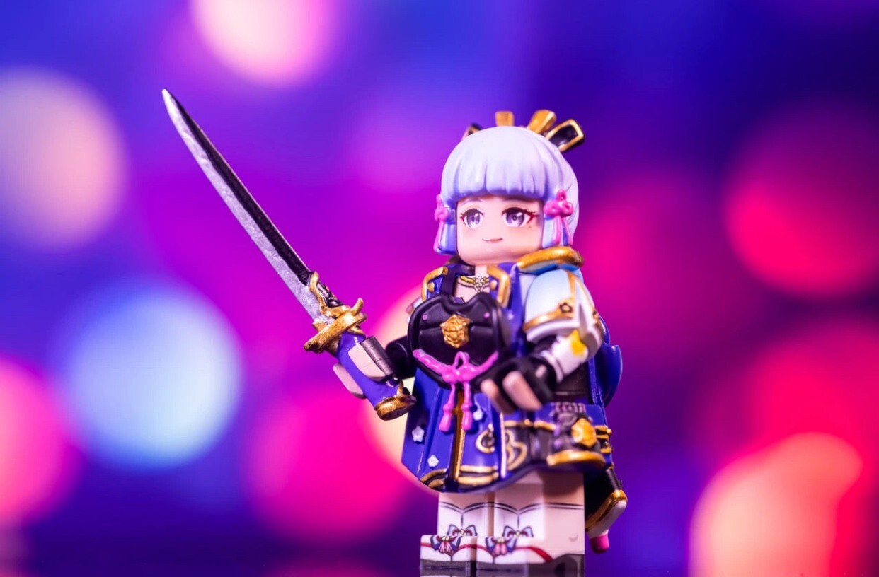 Custom Molded Figurine Accessory  - Genshin Impact Kamisato Ayaka