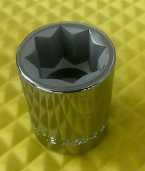 Armstrong 12-426 13/16" 8 Point 1/2" Drive SAE Standard Socket USA