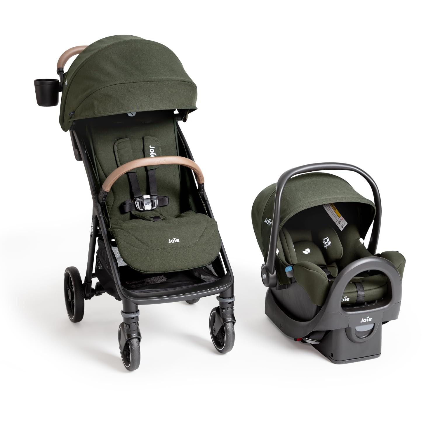 Nutmeg and Rue Travel System Travel Friendly Compact Stroller w/Automatic Fold