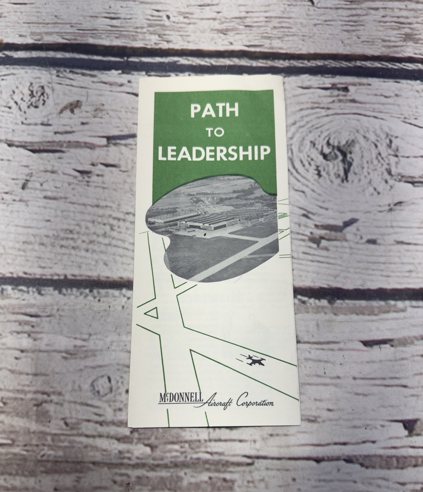VTG McDonnell Aircraft Corporation Path To Leadership Employee Worker Brochure