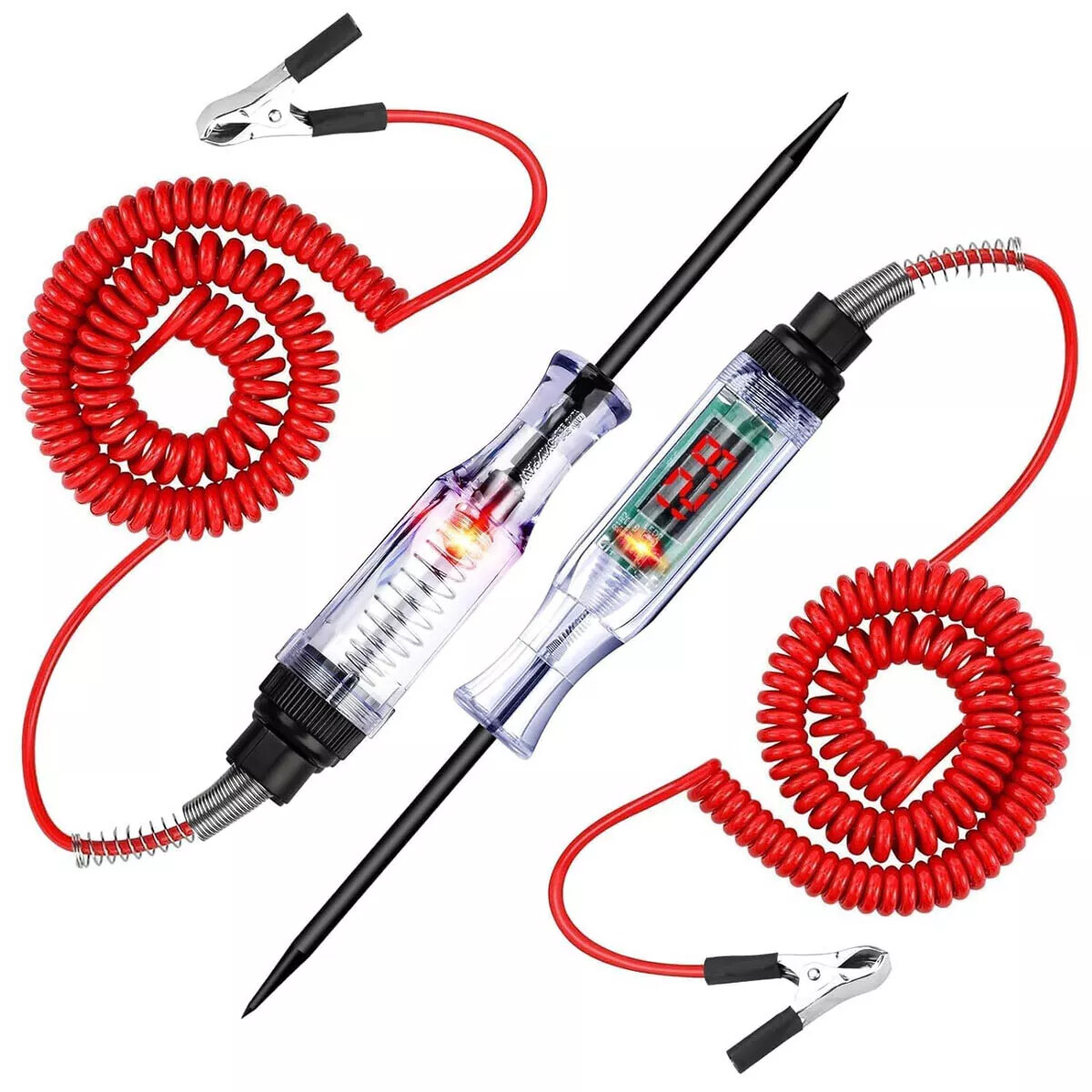 3-48V Car Auto Digital Power Probe Circuit Electrical Tester Test Device 7Ft