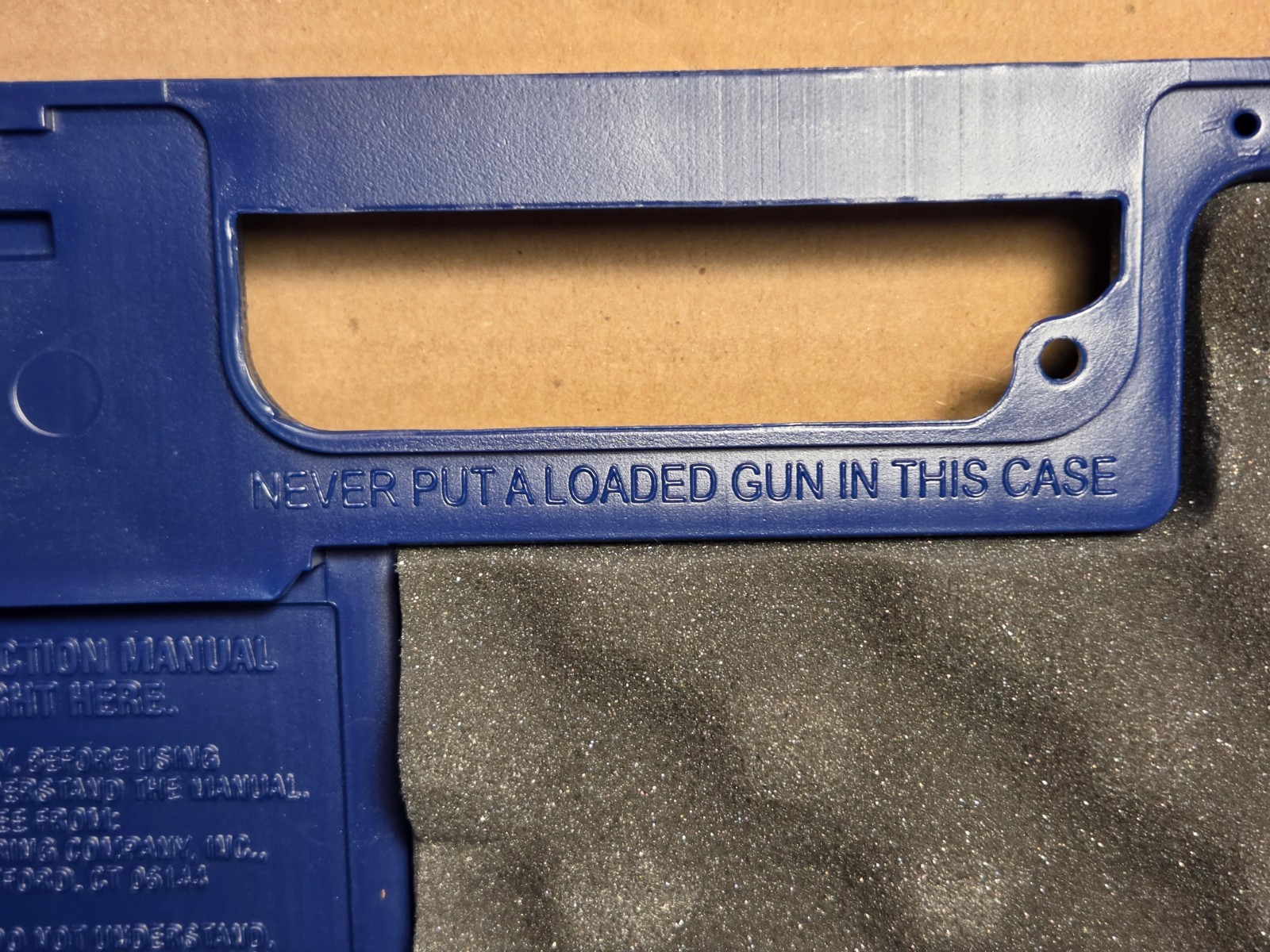 Colt Python Hard Case Factory Box With Cable Lock