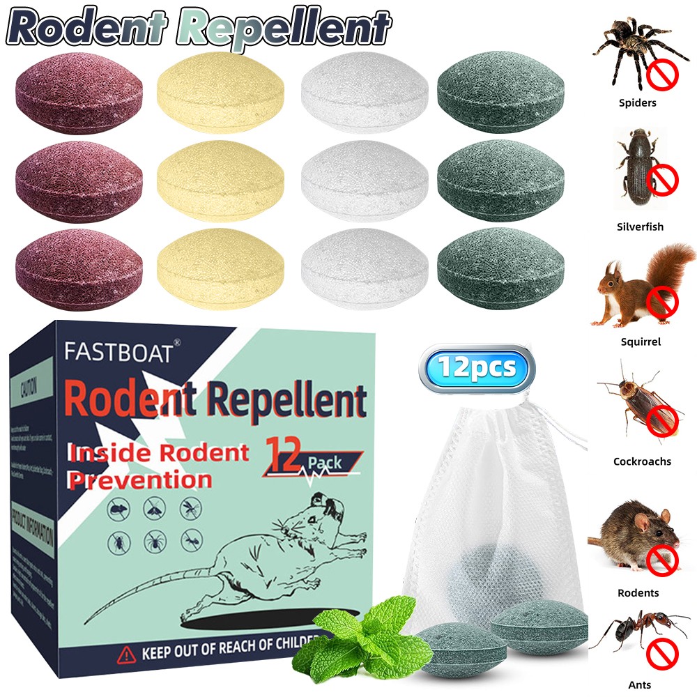 Rat Repellent Balls Peppermint Oil for Mice Rodent Rats Squirrel Pests USA