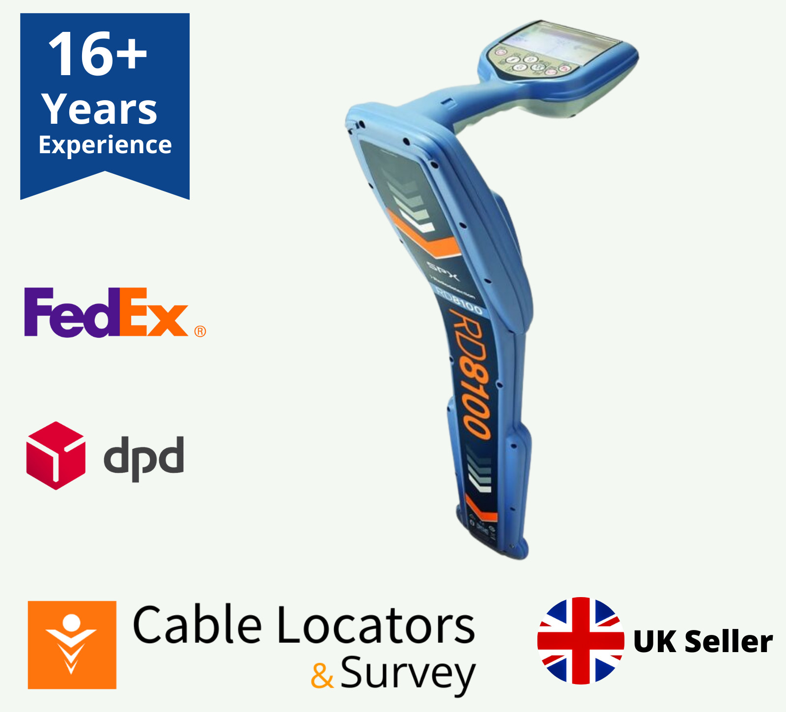 Refurbished RD8100PDLG GPS Precision Cable Locator