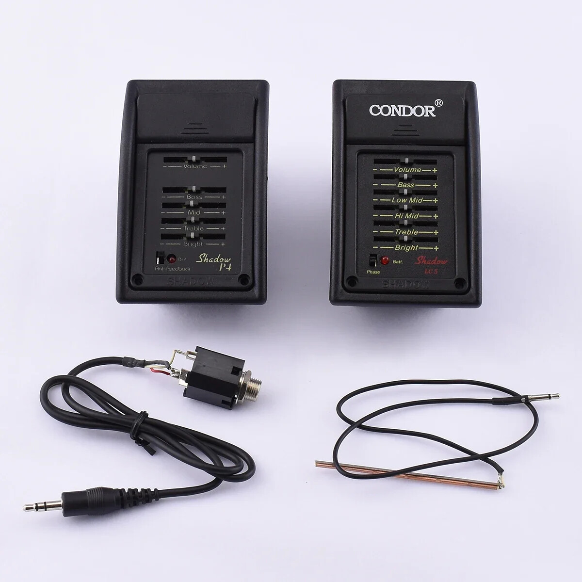 P4 / LC5 EQ Acoustic Guitar Pickup Preamp Wide Pickup