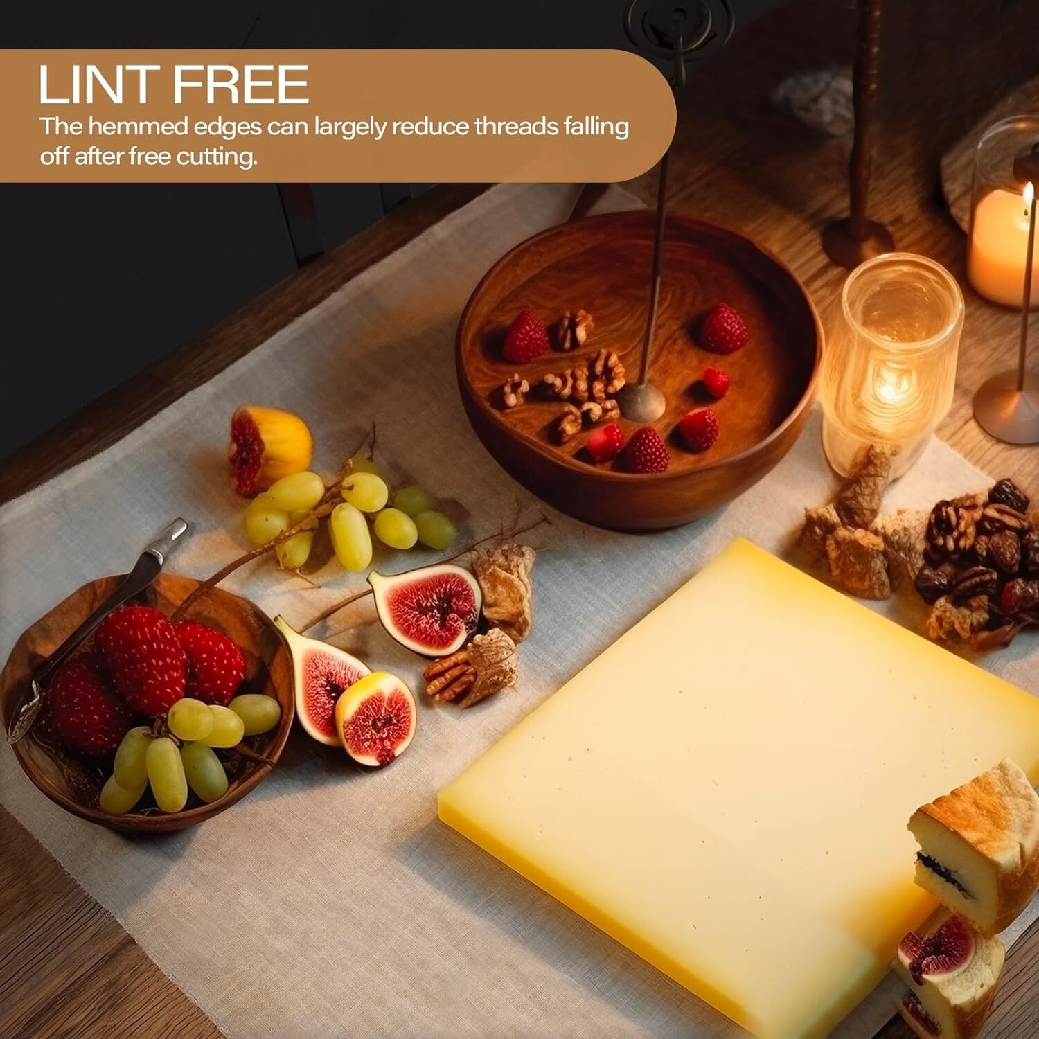 9 Square Feet Grade 100 Cheese Cloths for Straining Reusable, Washable