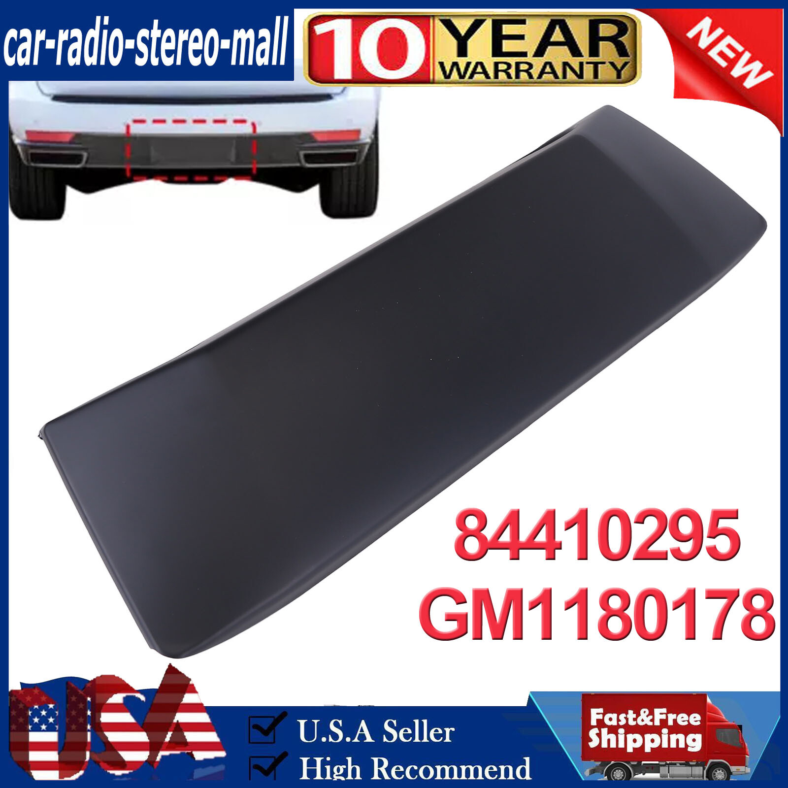 84410295 Bumper Tow Hook Cover for Cadillac Escalade ESV 2015-2020 Hitch Cover