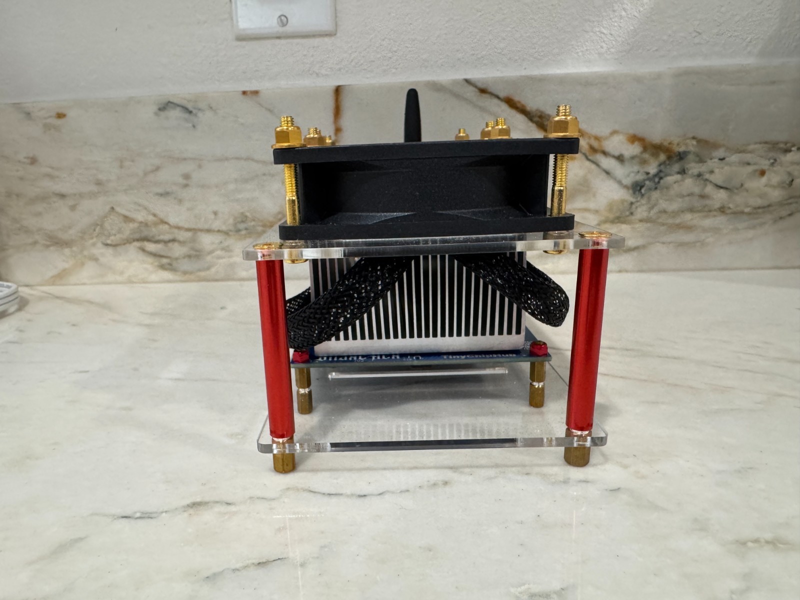 TCH Bitaxe Supra Hex 4.2TH Bitcoin Solo Lottery Miner Tested Working