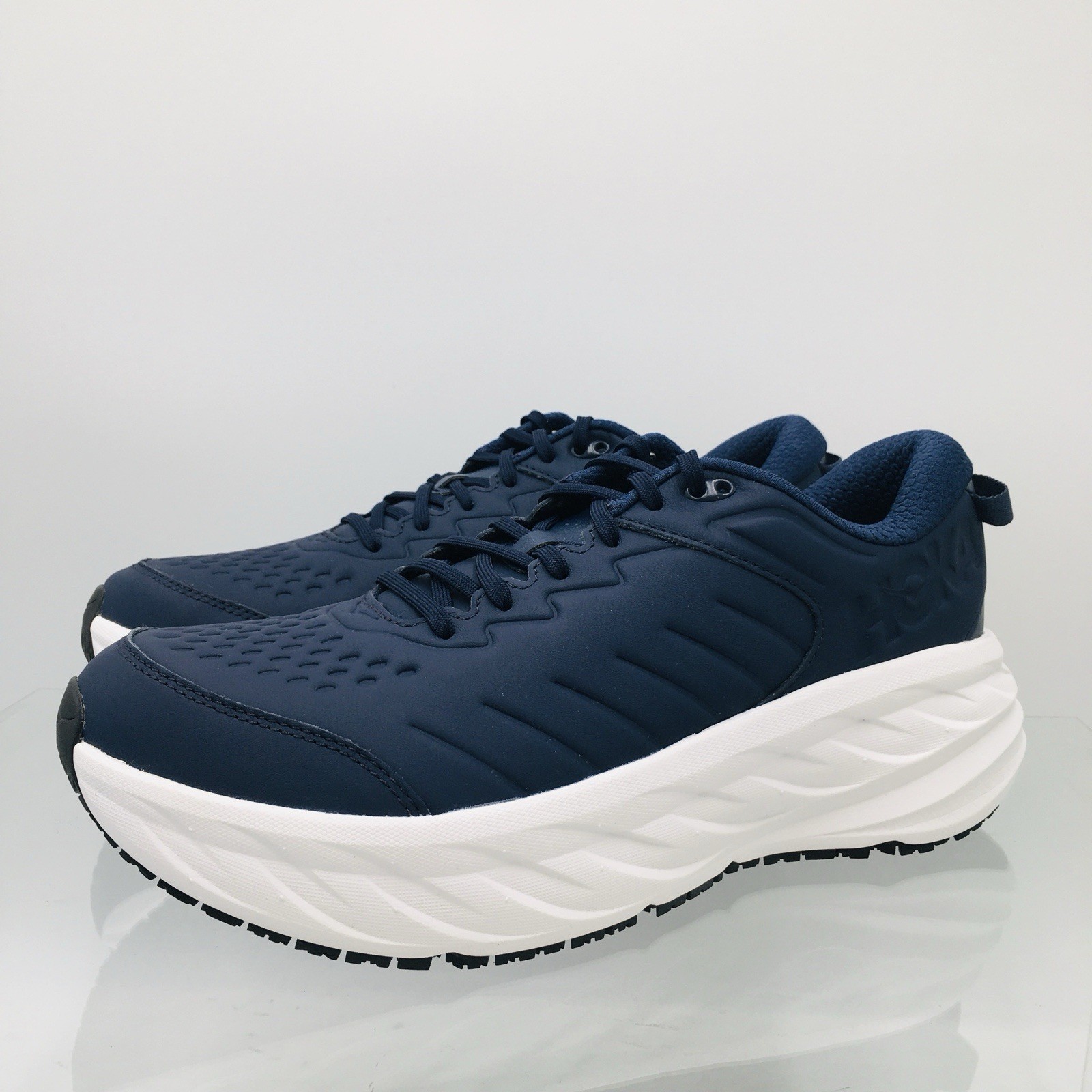 Hoka One One Bondi SR - Outer space/ White - Men’s Running Shoes 12 D