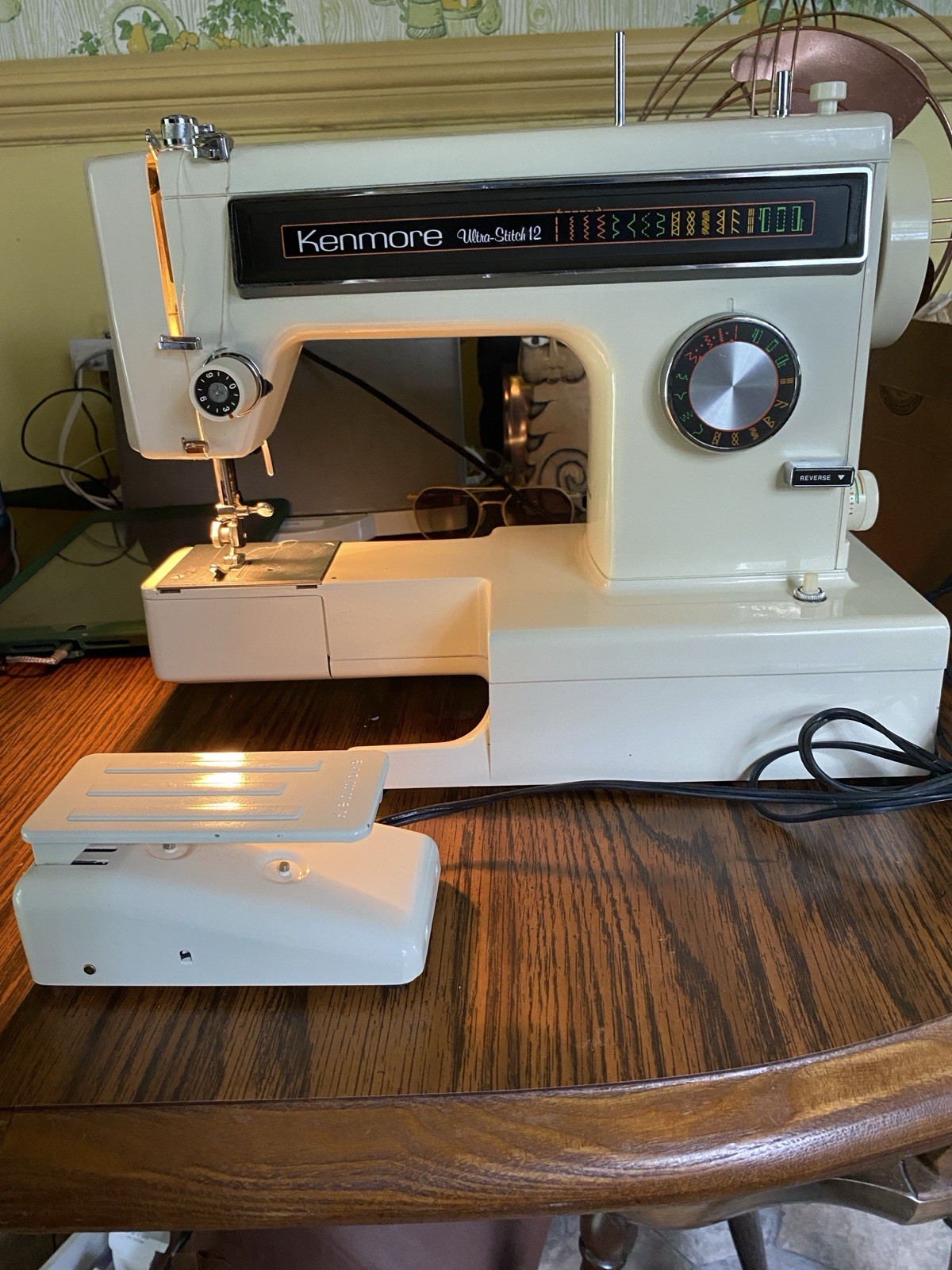 Kenmore Ultra Stitch 12 Sewing Machine with Foot Pedal