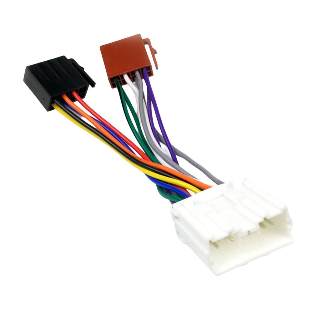For Mitsubishi to for iso Radio Harness Adapter Quick Connect 16Pin Wiring