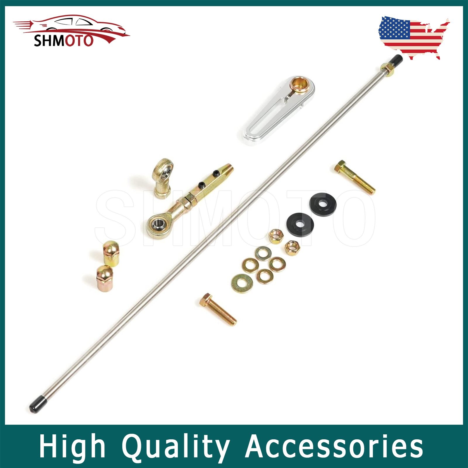 21" Adjustable Column Shift Linkage Kit ACA-1800 For GM TH-350 TH-400 4L60 4L60E