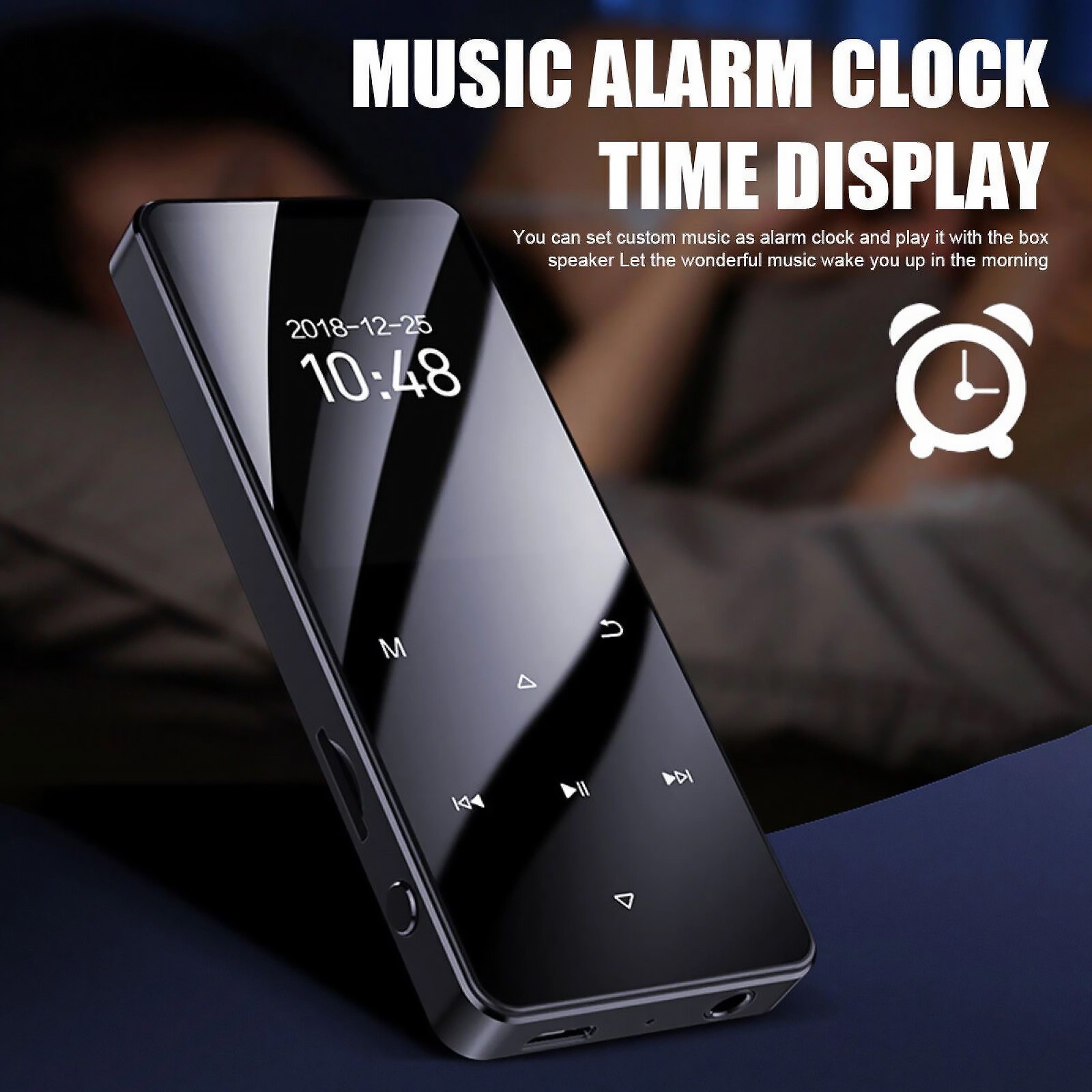 5.0 Bluetooth Lossless Music Audio Recorder Support Quick Charge Technology