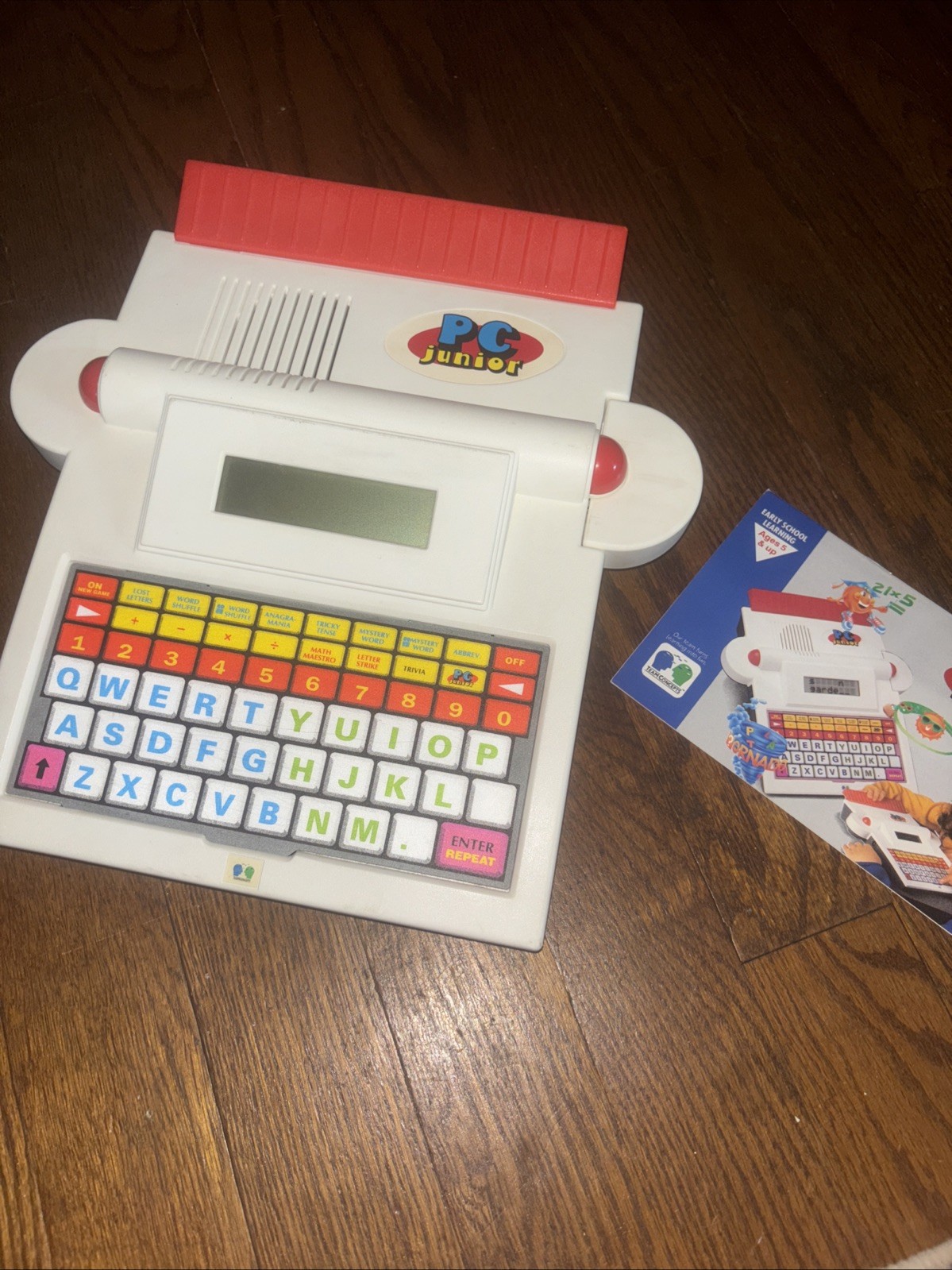 Vintage  scholastic Junior Computer  Educational Toy Learning System / tested