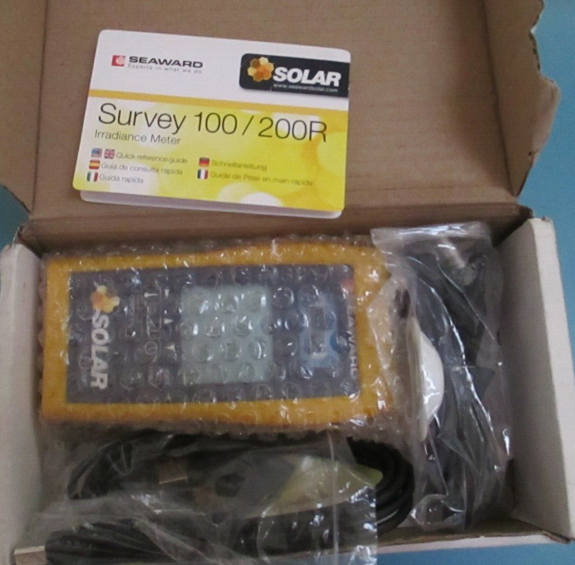 SEAWARD 396A916 SOLAR SURVEY 200R LOGGING 915MHZ METER NEW